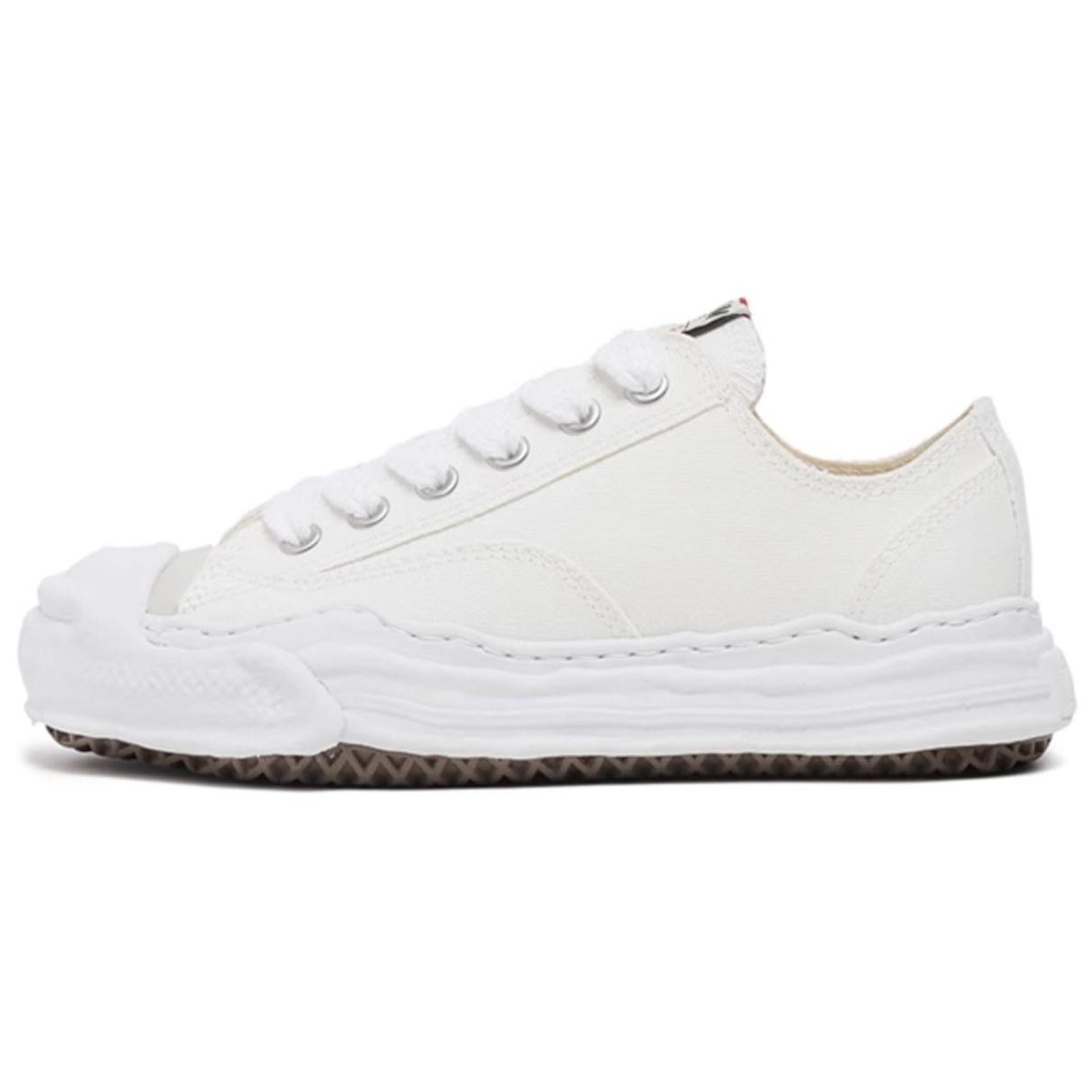 MIHARA YASUHIRO Hank OG Sole White Low-Top Casual Sneakers A05FW702WHITE Limited Time Offer