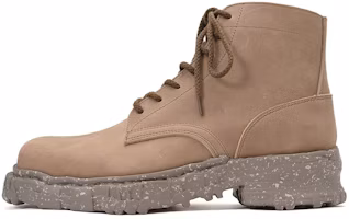 MIHARA YASUHIRO Leather Lace-Up Ankle Boots Beige S09FW701 Light Brown MIHARA YASUHIRO Leather Lace-Up Ankle Boots Beige S09FW701 Light Brown