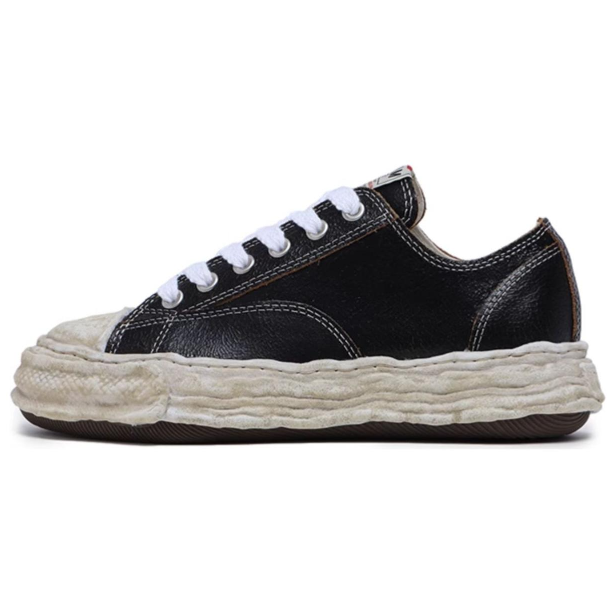 MIHARA YASUHIRO Low-Top Casual Shoes Black . Limited Time: A12FW708BLACK.