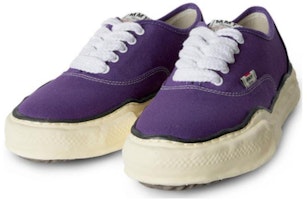 MIHARA YASUHIRO Maison Baker Vintage Suela OG Lona Baja Negro Blanco A09FW735 Purchase MIHARA YASUHIRO Maison Baker Vintage Suela OG Lona Baja Negro Blanco A09FW735