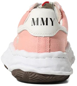 MIHARA YASUHIRO Maison Blakey OG大底黑色帆布低帮鞋 A08FW735-BLK 3