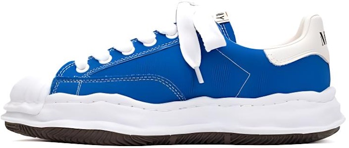 MIHARA YASUHIRO Maison Blakey OG大底黑色帆布低帮鞋 A08FW735-BLK 11