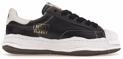 Maison Mihara Yasuhiro Blakey OG Sole Leather Low 'Black White' A06FW702 Maison Mihara Yasuhiro Blakey OG Sole Leather Low 'Black White' A06FW702