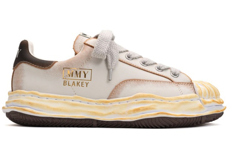 MIHARA YASUHIRO Maison Blakey OG Sole Vegan Leather Low 'White' A11FW722-WHT