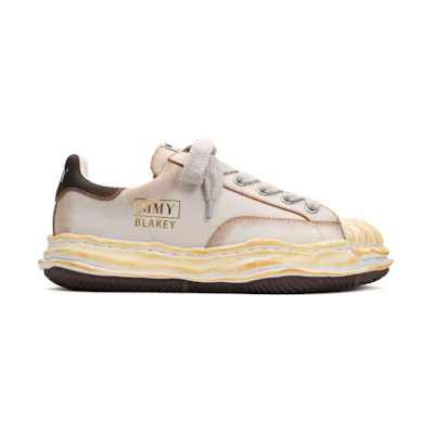 MIHARA YASUHIRO Maison Blakey Sole Vegan Leather Low 'White'