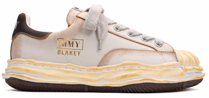 MIHARA YASUHIRO Maison Blakey OG Sole Vegan Leather Low 'White' A11FW722-WHT MIHARA YASUHIRO Maison Blakey OG Sole Vegan Leather Low 'White' A11FW722-WHT
