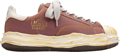 MIHARA YASUHIRO Maison Blakey OG Sole Vegan Leather Low 'Red' A11FW722-RED MIHARA YASUHIRO Maison Blakey OG Sole Vegan Leather Low 'Red' A11FW722-RED