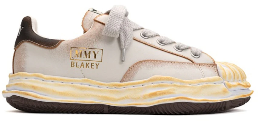 MIHARA YASUHIRO Maison Blakey OG Sole Vegan Leather Low 'White' A11FW722-WHT Buy MIHARA YASUHIRO Maison Blakey OG Sole Vegan Leather Low 'White' A11FW722-WHT