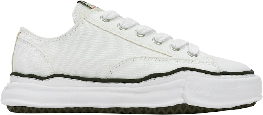 MIHARA YASUHIRO Maison Original Sole Low Top 'White Canvas' A01FW702-WHITE Buy MIHARA YASUHIRO Maison Original Sole Low Top 'White Canvas' A01FW702-WHITE