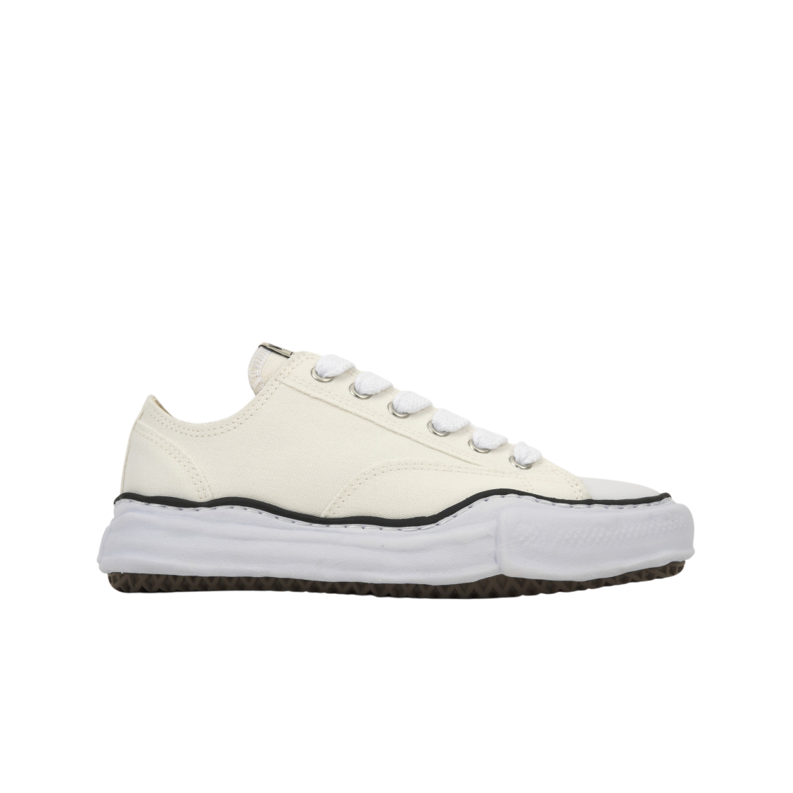 MIHARA YASUHIRO Maison Original Sole Low Top 'White Canvas' A01FW702-WHITE
