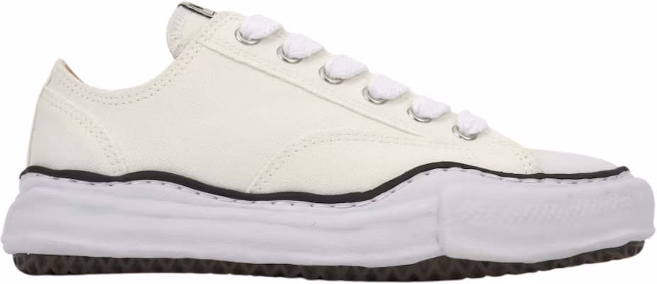 MIHARA YASUHIRO Maison Original Sole Low Top 'White Canvas' A01FW702-WHITE Buy MIHARA YASUHIRO Maison Original Sole Low Top 'White Canvas' A01FW702-WHITE