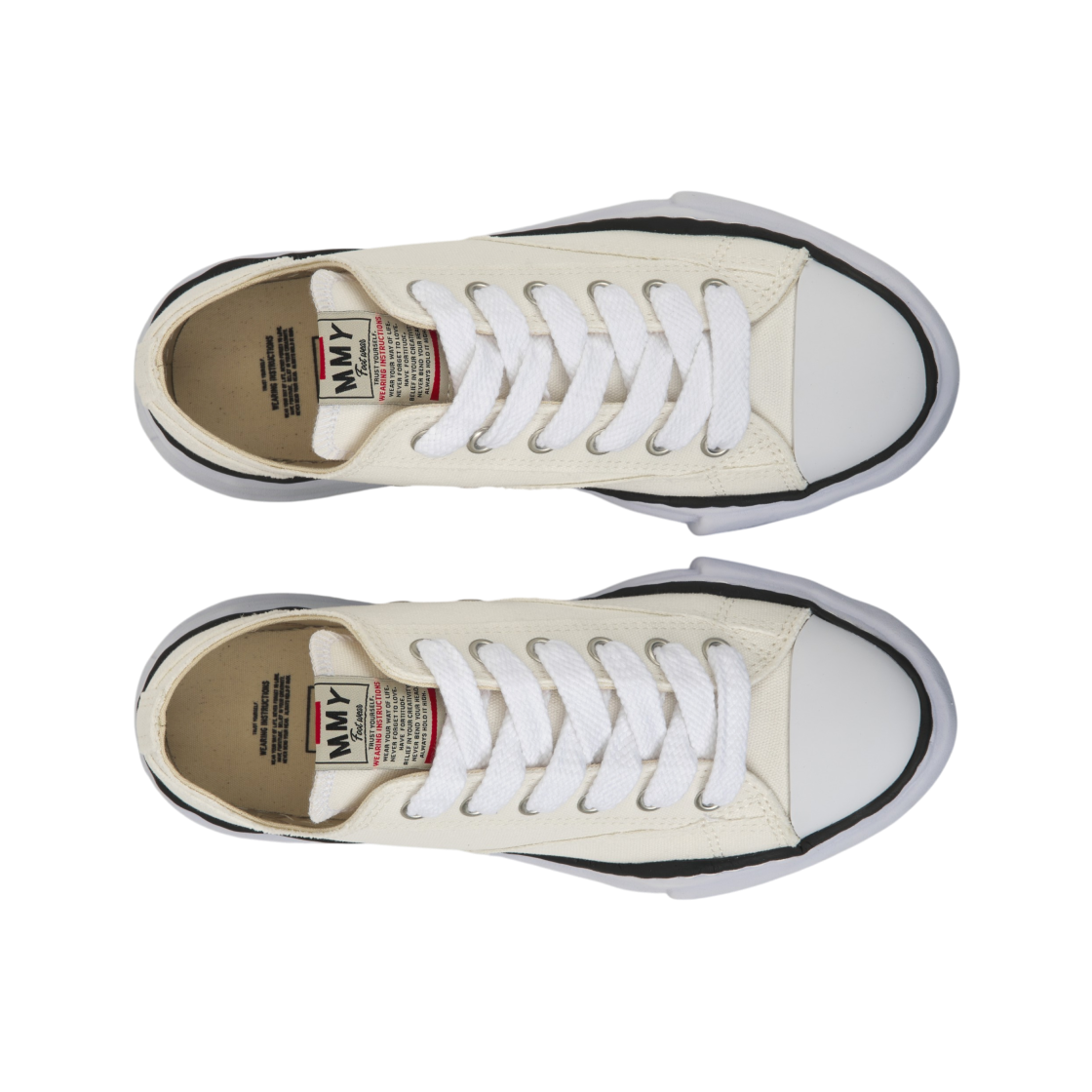 Purchase MIHARA YASUHIRO Maison Original Sole Low Top 'White Canvas' A01FW702-WHITE