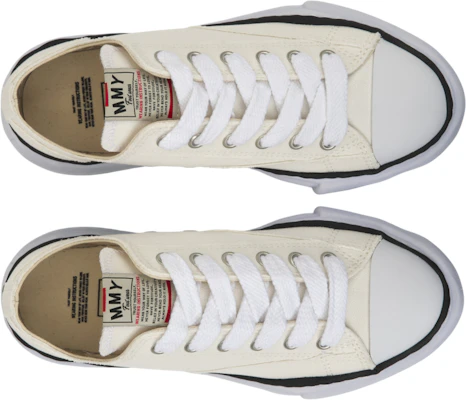 MIHARA YASUHIRO Maison Original Sole Low Top 'White Canvas' A01FW702-WHITE Purchase MIHARA YASUHIRO Maison Original Sole Low Top 'White Canvas' A01FW702-WHITE