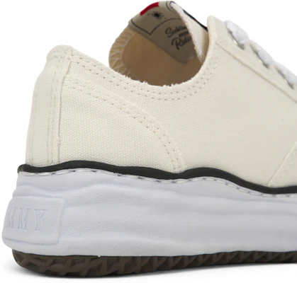 MIHARA YASUHIRO Maison Original Sole Low Top 'White Canvas' A01FW702-WHITE Cheap MIHARA YASUHIRO Maison Original Sole Low Top 'White Canvas' A01FW702-WHITE