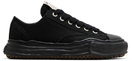 MIHARA YASUHIRO Maison Peterson 23 OG Sole Canvas Low 'Black' A11FW702-BLK MIHARA YASUHIRO Maison Peterson 23 OG Sole Canvas Low 'Black' A11FW702-BLK