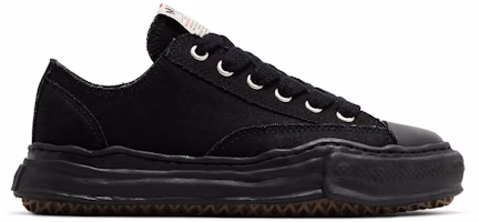 MIHARA YASUHIRO Maison Peterson OG Sole Canvas Low 'Triple Black' A01FW702-BLKBLK MIHARA YASUHIRO Maison Peterson OG Sole Canvas Low 'Triple Black' A01FW702-BLKBLK
