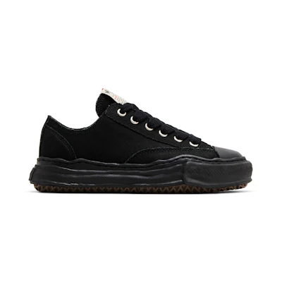 MIHARA YASUHIRO Maison Peterson Sole Canvas Low 'Triple Black'