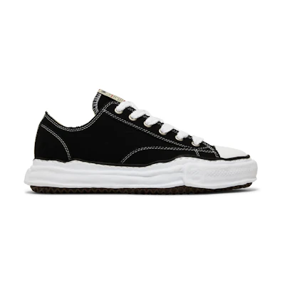 MIHARA YASUHIRO Maison Peterson Sole Canvas Low 'Black'