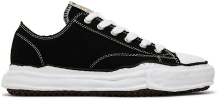 MIHARA YASUHIRO Maison Peterson OG Sole Canvas Low 'Black' A01FW702 MIHARA YASUHIRO Maison Peterson OG Sole Canvas Low 'Black' A01FW702