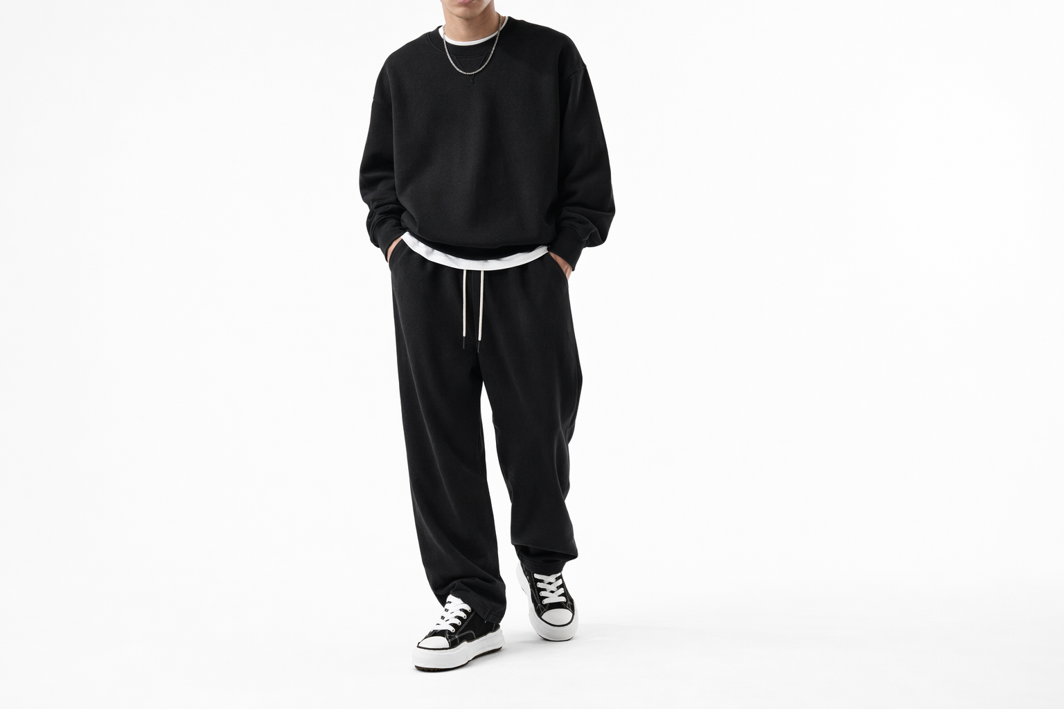 Order MIHARA YASUHIRO Maison Peterson OG帆布低帮鞋'黑色' A01FW702-BLK