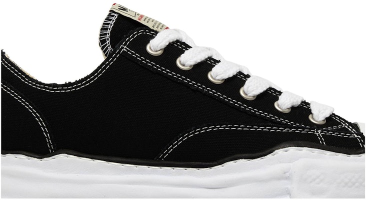 MIHARA YASUHIRO Maison Peterson OG Sole Canvas Low 'Black' A01FW702-BLK Order MIHARA YASUHIRO Maison Peterson OG Sole Canvas Low 'Black' A01FW702-BLK