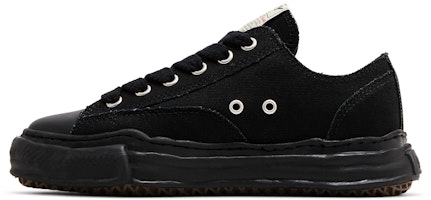 MIHARA YASUHIRO Maison Peterson OG Sole Canvas Low 'Hitam Sepenuhnya' A01FW702-BLKBLK Lookbook MIHARA YASUHIRO Maison Peterson OG Sole Canvas Low 'Hitam Sepenuhnya' A01FW702-BLKBLK