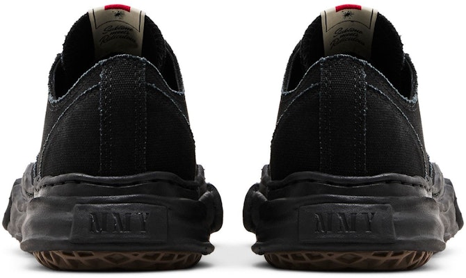 メゾンミハラヤスヒロ ピーターソン OG ソール キャンバス ロー ブラックブラック A01FW702-BLKBLK Details for メゾンミハラヤスヒロ ピーターソン OG ソール キャンバス ロー ブラックブラック A01FW702-BLKBLK