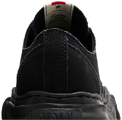 メゾンミハラヤスヒロ ピーターソン OG ソール キャンバス ロー ブラックブラック A01FW702-BLKBLK Sizing メゾンミハラヤスヒロ ピーターソン OG ソール キャンバス ロー ブラックブラック A01FW702-BLKBLK