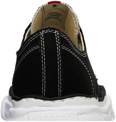 MIHARA YASUHIRO Maison Peterson OG Sole Canvas Low 'Black' A01FW702-BLK Sizing MIHARA YASUHIRO Maison Peterson OG Sole Canvas Low 'Black' A01FW702-BLK