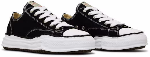 MIHARA YASUHIRO Maison Peterson OG Suela Baja Lona 'Negro' A01FW702-BLK Cheap MIHARA YASUHIRO Maison Peterson OG Suela Baja Lona 'Negro' A01FW702-BLK
