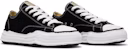 MIHARA YASUHIRO Maison Peterson OG Sole Canvas Rendah 'Hitam' A01FW702-BLK