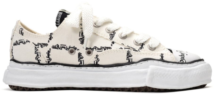 MIHARA YASUHIRO Maison Peterson OG Suela Baja Estampada Blanca M04FW702 Order MIHARA YASUHIRO Maison Peterson OG Suela Baja Estampada Blanca M04FW702