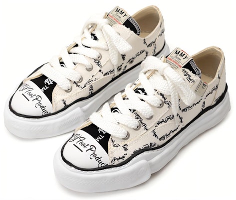 MIHARA YASUHIRO Maison Peterson OG Suela Baja Estampada Blanca M04FW702 Lookbook MIHARA YASUHIRO Maison Peterson OG Suela Baja Estampada Blanca M04FW702