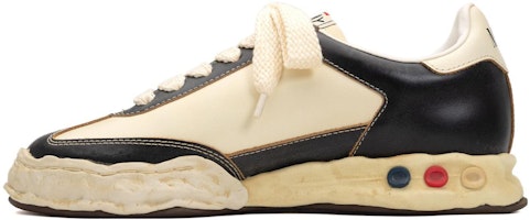 Maison Mihara Yasuhiro Herbie OG Sole VC Leather Low 'Black White' A11FW707 Maison Mihara Yasuhiro Herbie OG Sole VC Leather Low 'Black White' A11FW707