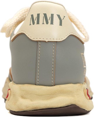 Maison Mihara Yasuhiro Herbie OG Sole VC Kulit Rendah 'Hitam Putih' A11FW707 4