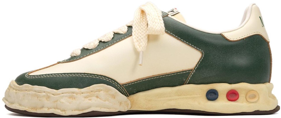Maison Mihara Yasuhiro Herbie OG Sole VC Kulit Rendah 'Hitam Putih' A11FW707 Purchase Maison Mihara Yasuhiro Herbie OG Sole VC Kulit Rendah 'Hitam Putih' A11FW707