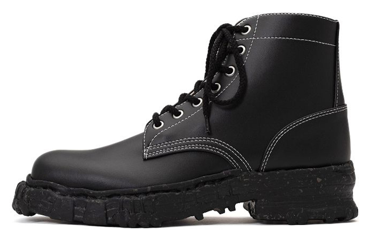 MIHARA YASUHIRO Sole High-Top Canvas 'Black'