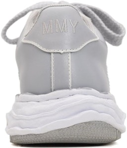 Maison Mihara Yasuhiro Wayne OG Tapak Kulit Cetak Rendah 'Kelabu Putih' A11FW725 Shop Maison Mihara Yasuhiro Wayne OG Tapak Kulit Cetak Rendah 'Kelabu Putih' A11FW725