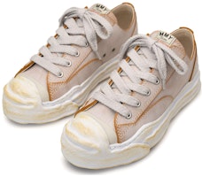 MIHARA YASUHIRO 三原康裕 Hank 牛皮 時尚潮流 低幫 板鞋 男女同款 做舊版 Details for MIHARA YASUHIRO 三原康裕 Hank 牛皮 時尚潮流 低幫 板鞋 男女同款 做舊版