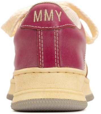 Sneakers Kulit Ujung Runcing Maison MIHARA YASUHIRO Rosy 'Abu-Abu' B11FW705 4