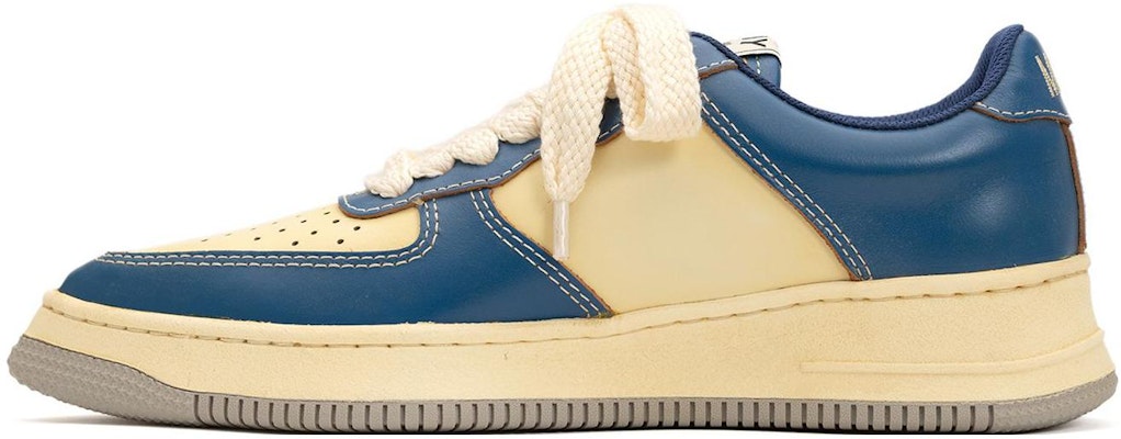 Sneakers Kulit Ujung Runcing Maison MIHARA YASUHIRO Rosy 'Abu-Abu' B11FW705 5