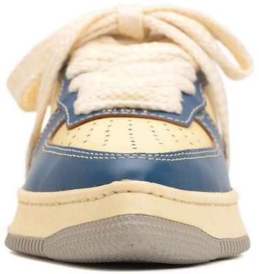 Sneakers Kulit Ujung Runcing Maison MIHARA YASUHIRO Rosy 'Abu-Abu' B11FW705 6