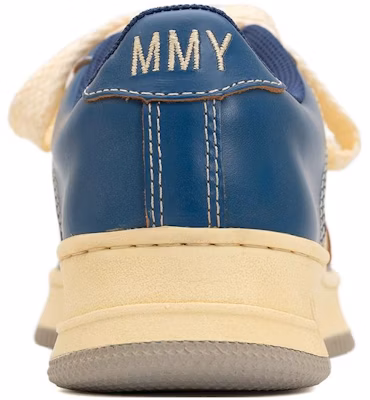 Sneakers Kulit Ujung Runcing Maison MIHARA YASUHIRO Rosy 'Abu-Abu' B11FW705 8