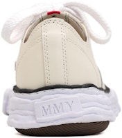 Maison Mihara Yasuhiro Peterson OG Suela Cuero Bajo 'Negro Blanco' A11FW704 Shop Maison Mihara Yasuhiro Peterson OG Suela Cuero Bajo 'Negro Blanco' A11FW704