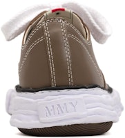 Maison Mihara Yasuhiro Peterson OG Suela Cuero Bajo 'Negro Blanco' A11FW704 Cheap Maison Mihara Yasuhiro Peterson OG Suela Cuero Bajo 'Negro Blanco' A11FW704