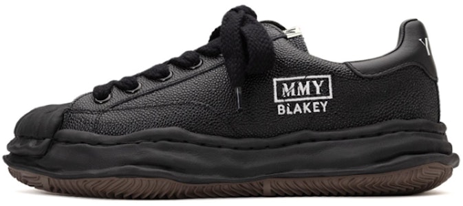 MIHARA YASUHIRO三原康裕 Blakey 皮革 圓頭綁帶 低筒 板鞋 男女同款 3