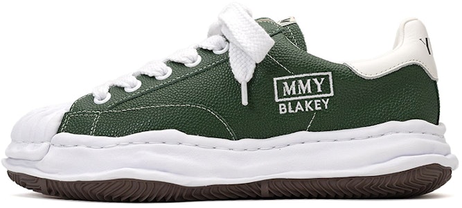 MIHARA YASUHIRO三原康裕 Blakey 皮革 圓頭綁帶 低筒 板鞋 男女同款 8