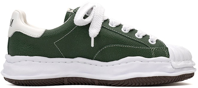 MIHARA YASUHIRO三原康裕 Blakey 皮革 圓頭綁帶 低筒 板鞋 男女同款 9