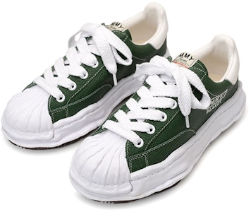 MIHARA YASUHIRO三原康裕 Blakey 皮革 圓頭綁帶 低筒 板鞋 男女同款 10