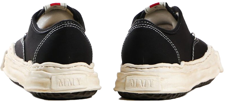 MAISON MIHARA YASUHIRO BAKER ORIGINAL LOW TOP CANVAS SNEAKER 'black' A07FW719 Shop MAISON MIHARA YASUHIRO BAKER ORIGINAL LOW TOP CANVAS SNEAKER 'black' A07FW719